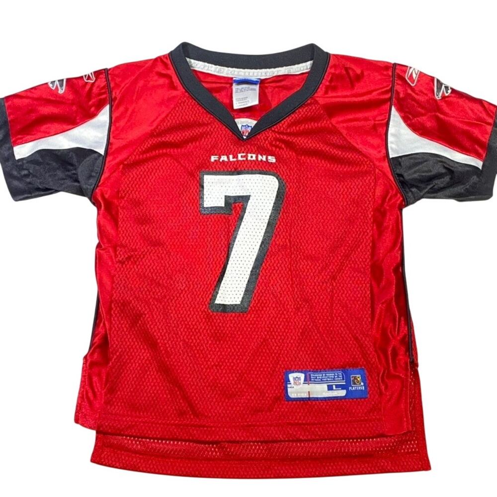 Michael Vick Atlanta Falcons Reebok Football Jersey NFL 7 Youth Large L Red